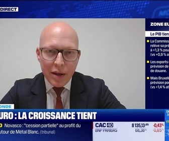 Replay BFM Bourse - L'éco du monde : Bruxelles relève sa prévision de croissance pour l'Europe cette année - 17/11