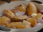 Replay Petits Plats en équilibre - Fricassée de poulet aux échalotes et au chasselas