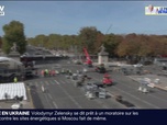 Replay BFM Première - La place de la Concorde se transforme pour accueillir le pape et ses 600.000 fidèles ce samedi