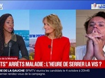 Replay BFM Première - L'ENQUÊTE DE LA MATINALE - Le Medef réclame un non-remboursement des petits arrêts maladie