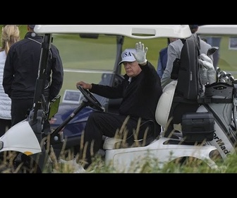 Replay Séjour de Donald Trump en Écosse : partie de golf et manifestations