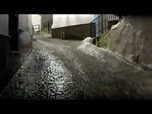 Replay Violents torrents d'eau frappent Ubrique après les tempêtes dans la province de Cadix