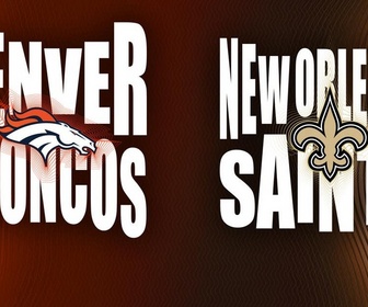 Replay Les résumés NFL - Week 7 : Denver Broncos @ New Orleans Saints