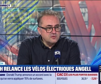 Replay Good Morning Business - French Tech : Rebirth relance les vélos électriques Angell - 01/08