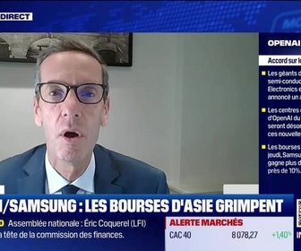 Replay BFM Bourse - USA Today : Intel devient un sous-traitant, et Open AI fait ses emplettes en Asie, par John Plassard - 02/10