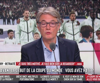 Replay Les Grandes Gueules - J-1 avant le début de la coupe du monde de football : enfin une bouffée d'oxygène ?