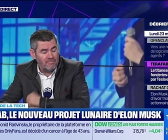 Replay Tech & Co, la quotidienne - Terafab, le nouveau projet lunaire d'Elon Musk - 23/03