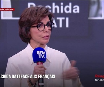 Replay Les émissions spéciales - Le Forum BFMTV – Rachida Dati face aux Français (2/2)