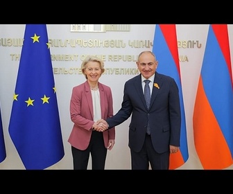 Replay Ursula von der Leyen annonce un large soutien de l'UE lors d'une visite en Arménie