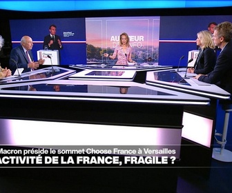 Replay Le débat - Fragile, l'attractivité de la France ? Emmanuel Macron préside le sommet Choose France