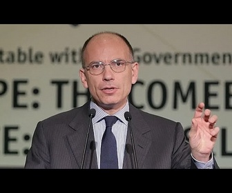 Replay Enrico Letta : l'Europe doit s'unir ou elle deviendra une colonie des États-Unis et de la Chine