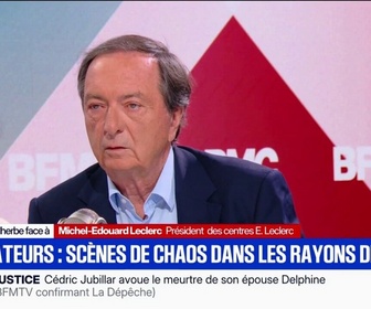Replay Face à Face - Scènes de chaos chez Lidl pour obtenir des climatiseurs: Je ne pense pas que Lidl ait déconné, selon Michel-Édouard Leclerc