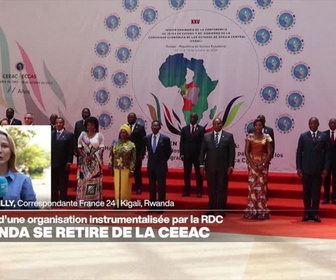 Replay Journal de l'Afrique - Le Rwanda se retire de la CEEAC et parle d'une organisation instrumentalisée par la RD Congo