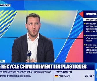 Replay Good Morning Business - French Tech : Bobine recycle chimiquement les plastiques - 27/02
