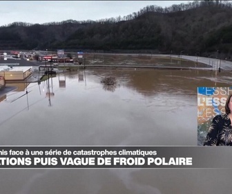 Replay Élément Terre, la quotidienne - Série noire: inondations puis vague de froid polaire aux États-Unis