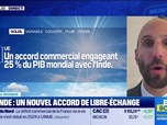 Replay BFM Bourse - L'éco du monde : UE-Inde, un accord commercial couvrant 25% du PIB et 1/3 du commerce mondial - 27/01