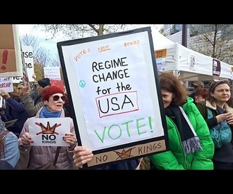 Replay France accueille une marche No Kings alors que les protestations anti-Trump s'étendent