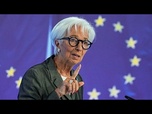 Replay Christine Lagarde fustige la fragmentation des marchés qui fragilise la croissance en Europe