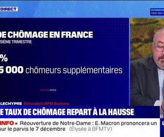 Replay Le Dej Info - Le taux de chômage repart à la hausse - 13/11