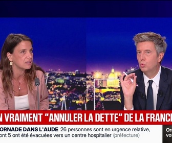 Replay BFM Grand Soir - Peut-on vraiment annuler la dette de la France ? - 24/08