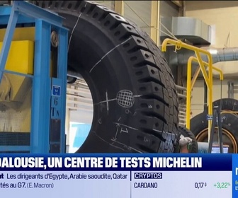Replay Good Morning Business - En Andalousie, Michelin teste des pneus de l'extrême
