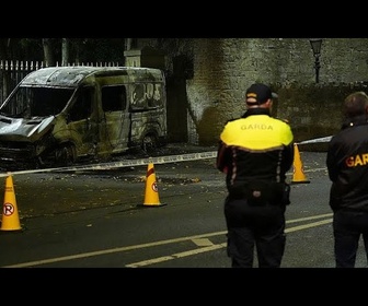 Replay Heurts entre police et manifestants devant un centre pour demandeurs d'asile à Dublin