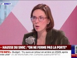 Replay Face à Face - Augmentation du smic: François Bayrou n'a pas fermé la porte, assure Amélie de Montchalin