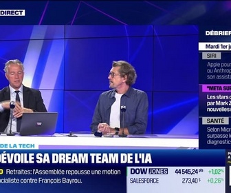 Replay Tech & Co, la quotidienne - Meta dévoile sa dream team de l'IA - 01/07