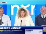 Replay Le débat - Nicolas Doze face à Jean-Marc Daniel : Faut-il légaliser les drogues en France ? - 20/03