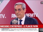 Replay Face à Face - Transmissions d'entreprises: Il faut en faire une grande cause économique nationale, déclare le ministre des PME et du Commerce Serge Papin