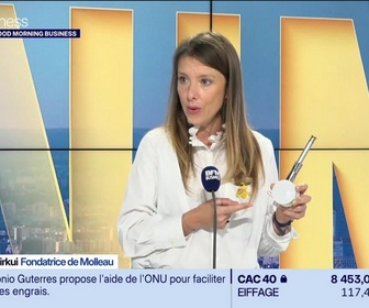Replay Good Morning Business - Le Pitch : Molleau conçoit un compteur d'eau connecté - 25/08