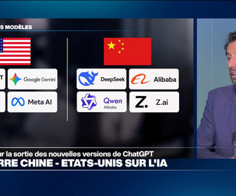 Replay Info éco - IA : l'Europe face à la guerre des modèles américains et chinois