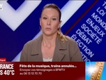 Replay BFM Politique - Canicule: Acceptons d'aller vers des solutions scientifiques et technologiques, déclare Marion Maréchal qui prône un plan climatisation