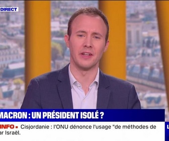 Replay Le Live BFM - Macron : un président isolé ? - 24/01