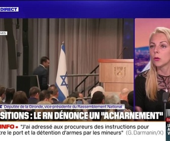 Replay 20H BFM - Perquisitions au RN: Edwige Diaz, vice-présidente du RN, dénonce une mise en scène