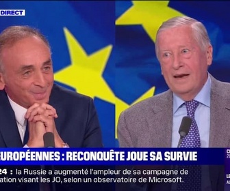 Replay Face à Duhamel: Éric Zemmour - Européennes : Reconquête joue sa survie ? - 04/06