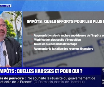 Replay Le Dej Info - Impôts : quelles hausses et pour qui ? - 23/09