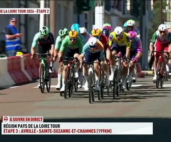 Replay l'avant course de l'étape 3 - Cyclisme sur route - Région Pays de la Loire Tour