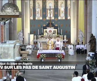 Replay Journal de l'Afrique - Léon XIV Sur les traces de son père spirituel saint Augustin à Annaba
