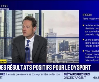 Replay BFM Bourse - On refait la séance : Ipsen monte, résultat d'études positif pour le Dysport - 09/07