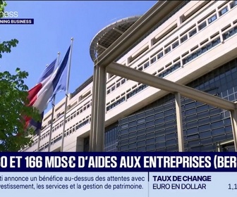 Replay Good Morning Business - Entre 60 et 166 milliards d'euros d'aides aux entreprises