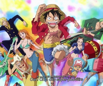Replay One piece - S19 E77 - Chiffon la rebelle. Le plan pour transporter le gâteau !