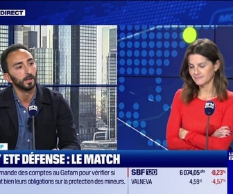 Replay BFM Bourse - Culture ETF : ETF IA / ETF Défense, le match ! par Julie Cohen-Heurton - 10/10
