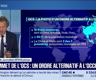 Replay Good Morning Business - 25e sommet de l'OCS : un ordre alternatif à l'occident