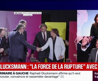 Replay BFM Grand Soir - Glucksmann désigné, signe de l'effacement du PS ? - 11/10