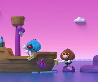 Replay Oggy Oggy - S1 E54 - Le secret du pirate