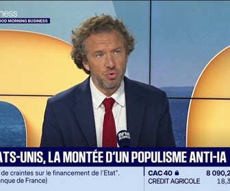Replay Le Monde qui bouge : le parti pris : Aux États-Unis, la montée d'un populisme anti-IA - 16/09