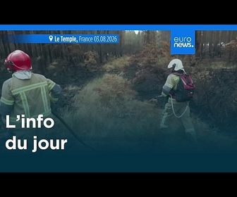 Replay L'info du jour | 4 août 2026 - Mi-journée