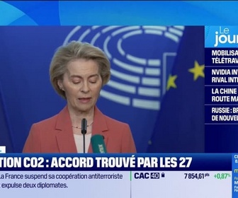 Replay Good Morning Business - Réduction de CO2 : accord trouvé par les 27
