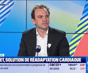 Replay Good Morning Business - French Tech : Ensweet, solution de réadaptation cardiaque - 23/05
